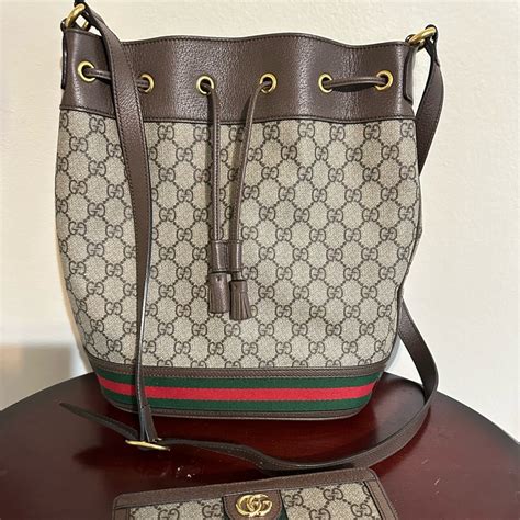 gucci rubber bucket bag|gucci ophidia bucket bag large.